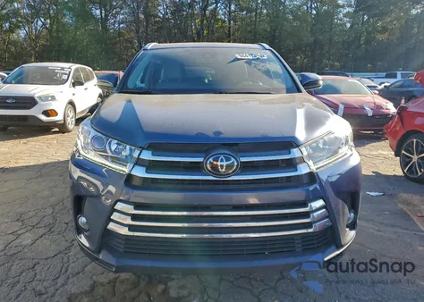2018 Toyota Highlander Limited z USA, uszkodzony, nr VIN 5TDYZRFH5JS253274